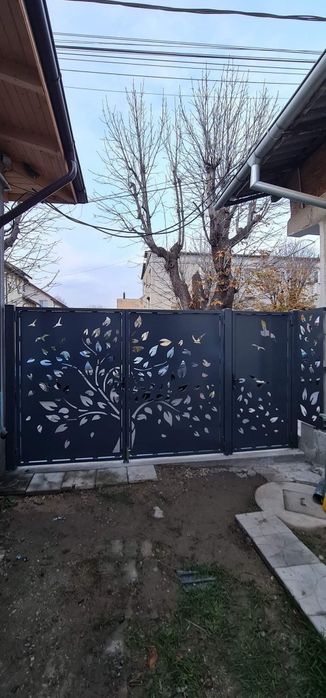 Porți, garduri, balustrade, scări metalice, confecții metalice