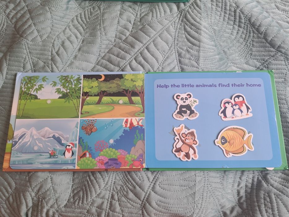 Книжки 3бр с образователни дейности Quiet Book