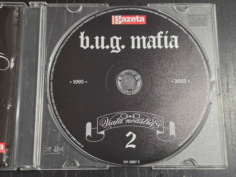 CD audio BUG Mafia Viata Noastra 2