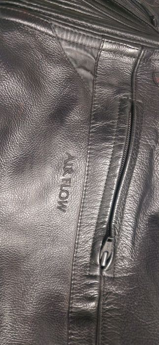 Pantaloni moto piele vanuci