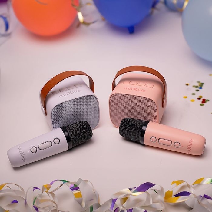 Bluetooth караоке тонколона и микрофон