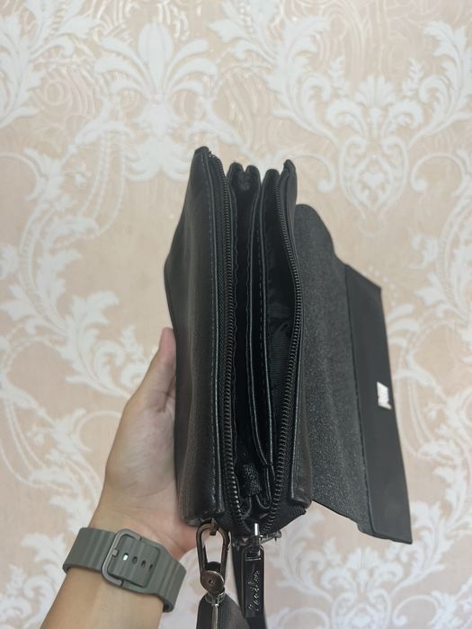 Сумка кожанная барсетка