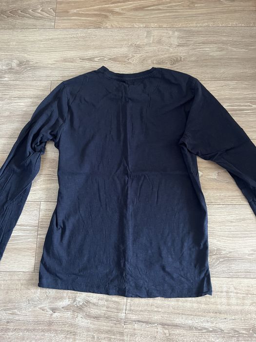 Сет от мъжка тъмно синя блуза Tom Tailor+ мъжко сиво поло H&M