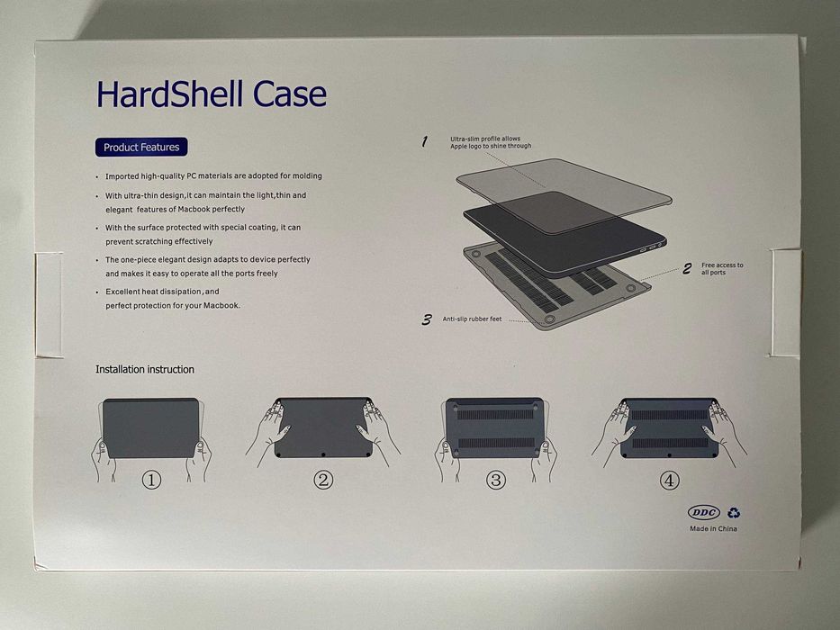 Матовый защитный чехол HardShell Case для MacBook Pro 16.2"
