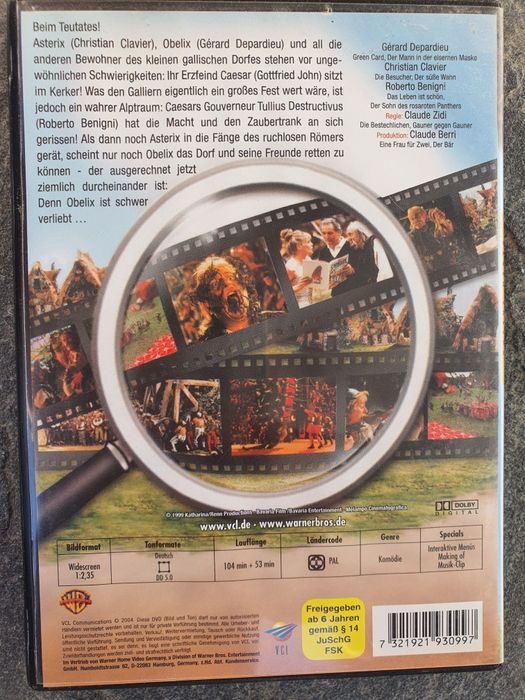 Астерикс и Обеликс срещу Цезар- DVD