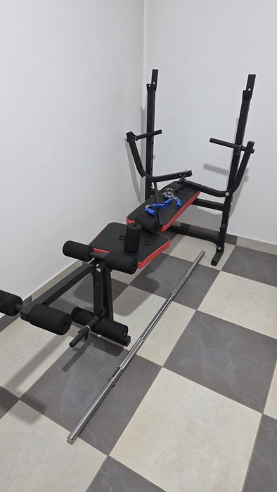Banca multifunctionala + bara 20kg