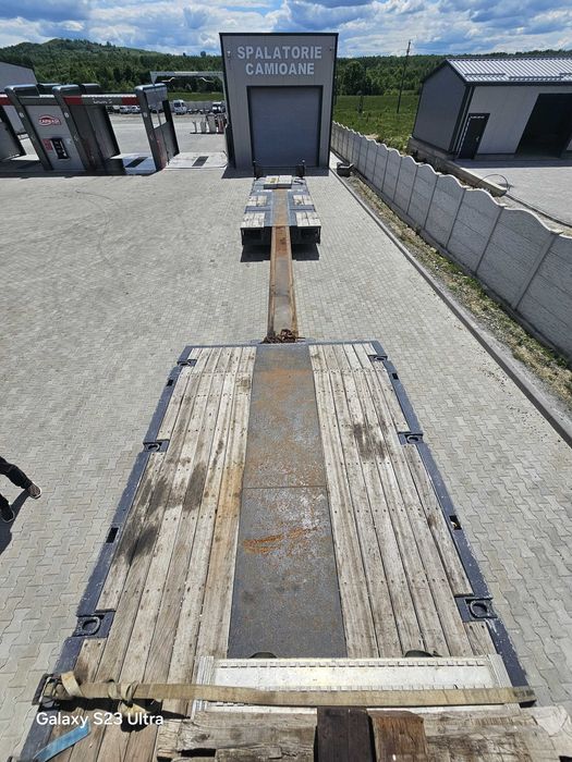 2021 low loader semitrailer Kassbohrer  4 axe , extensibil 7M