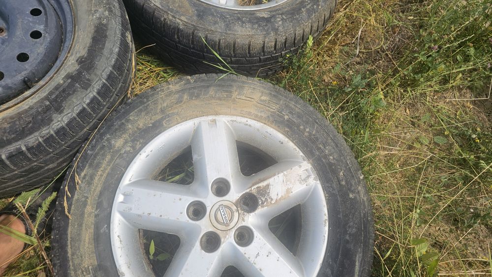 Roți cu cauciucuri și senzori presiune Dodge Journey 2.l și Nissan X-T