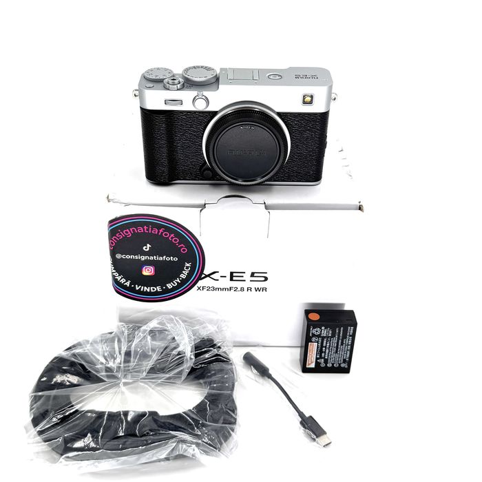 Fujifilm X-E5 - Ca nou ! 690 cadre ! Factura - Garantie 3 luni !