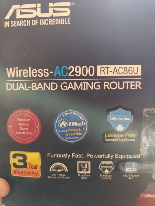 Router Asus Gigabit WiFi Dual Band AC2900