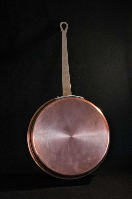Меден тиган ръчно калайдисан,