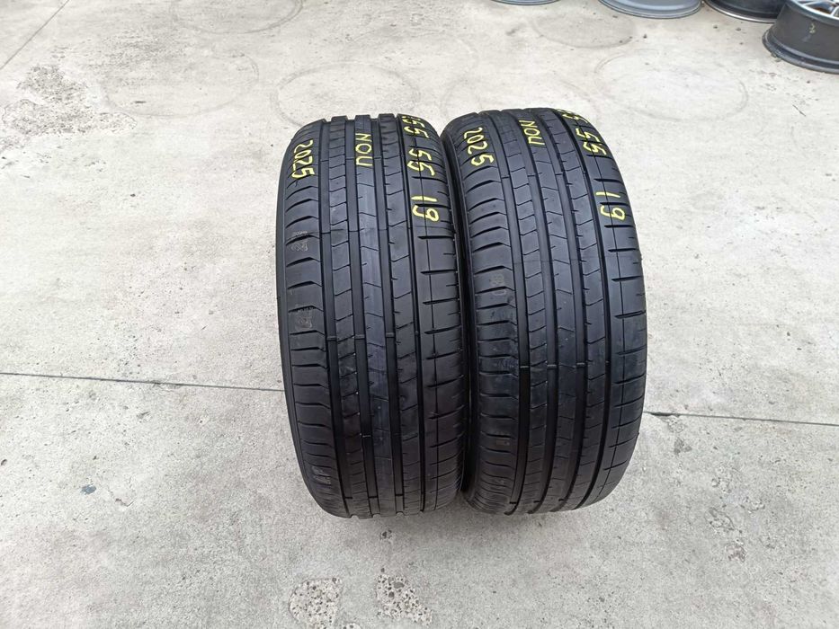 Doua anvelope noi de vara 255 55 19 pirelli p zero pz4