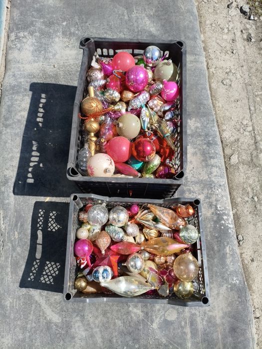 Ёлочные игрушки СССР