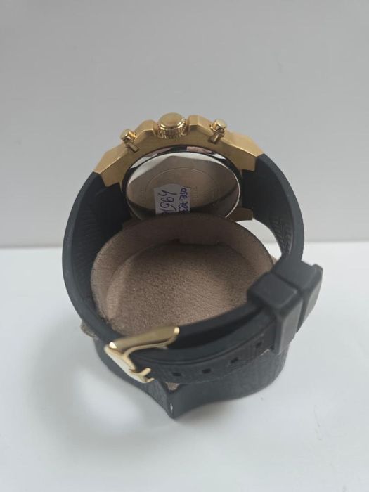 Fossil, Ceas digital cu baterie solara, Auriu -P-