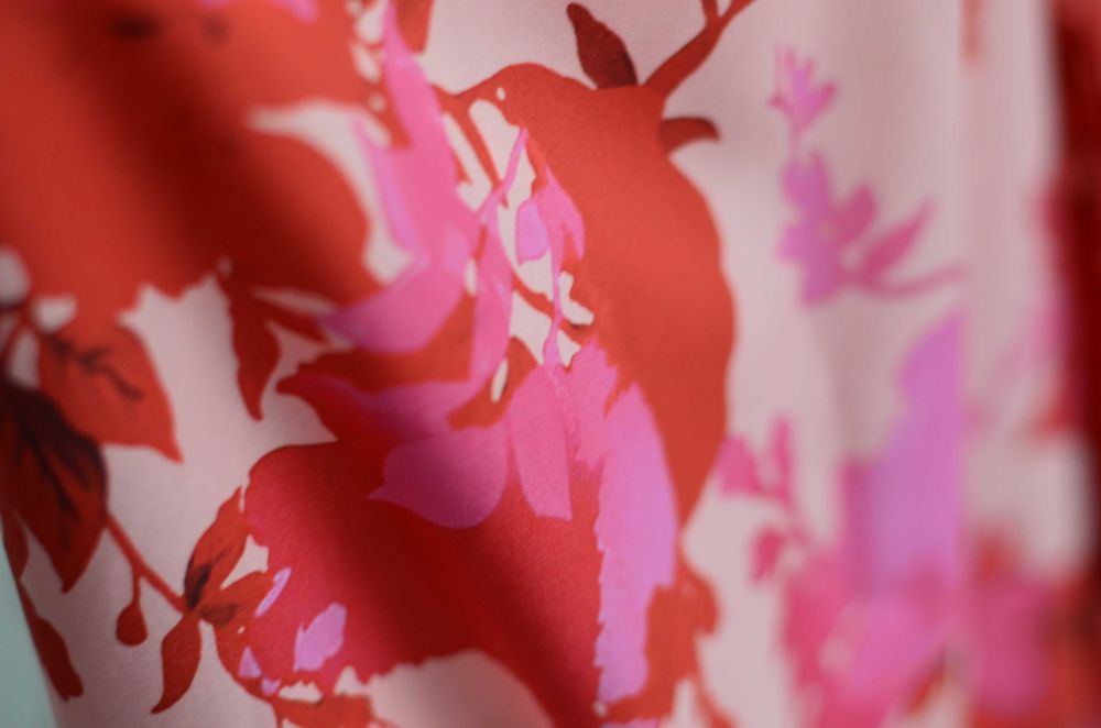 Rochie midi eleganta, floral, She in