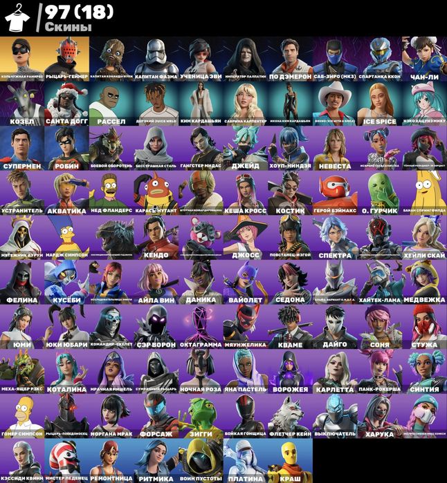 аккаунт Fortnite