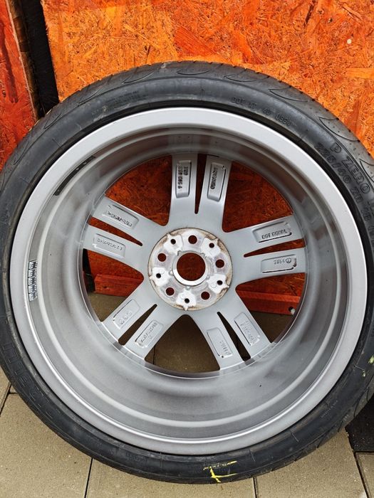 Roti Complete Originale BMW 18" 5x112 IMPECABILE + Pirelli P-Zero GT 225/40 R18