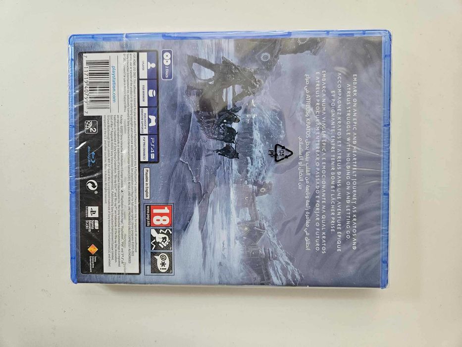 НОВА! God of War Ragnarok Ragnarök Плейстейшън PS4 PS 4 Playstation 4