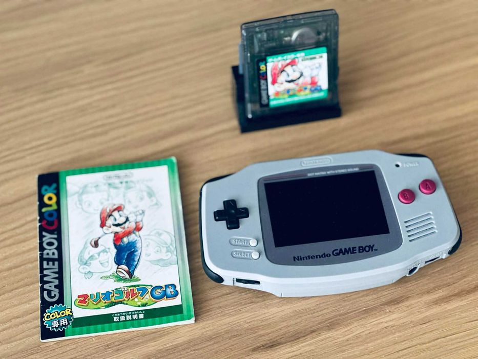 Безупречно Nintendo Game Boy Advance IPS Дисплей + подарък игра