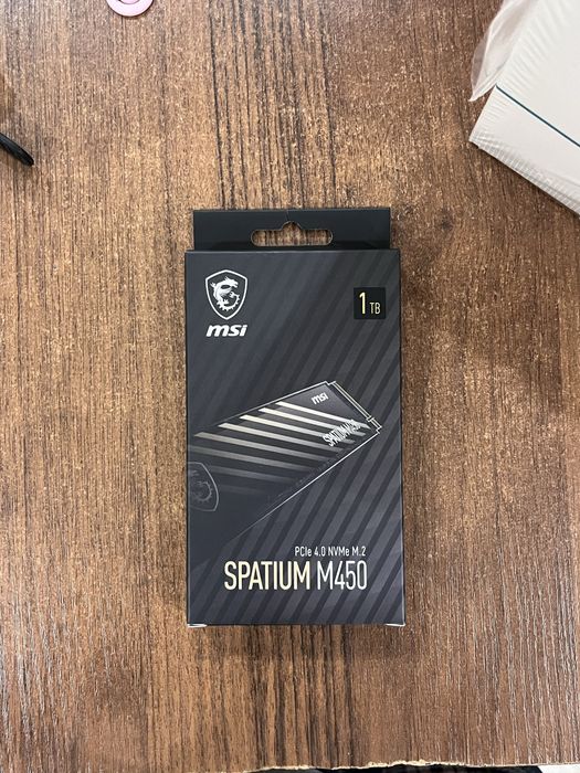 ssd 1tb MSI m450 100%