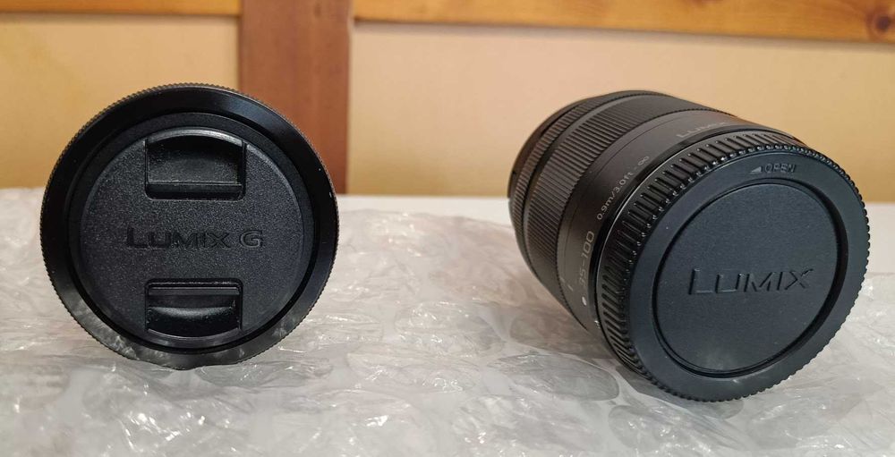 Продавам Panasonic LUMIX GX80 + 2 обектива (12–32mm и 35–100mm)