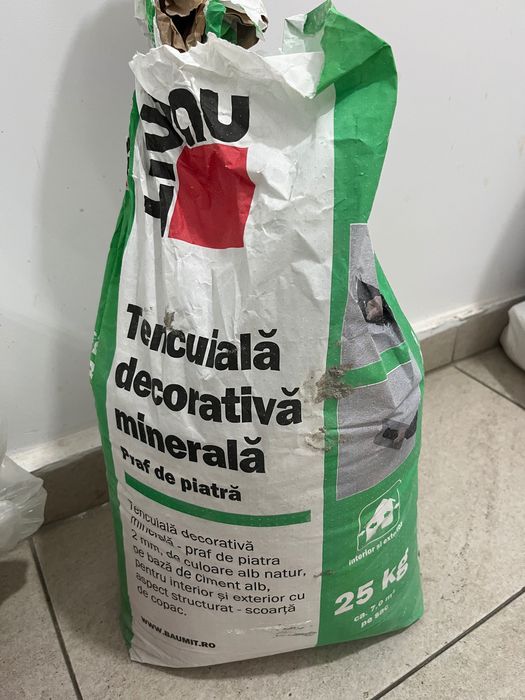 Tencuiala decorativa Praf de piatra