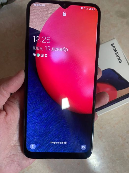 Samsung a02s holati 100%