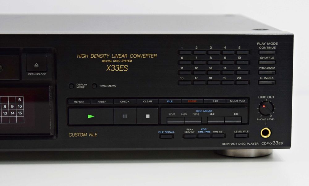 CD Player Sony CDP-X33ES