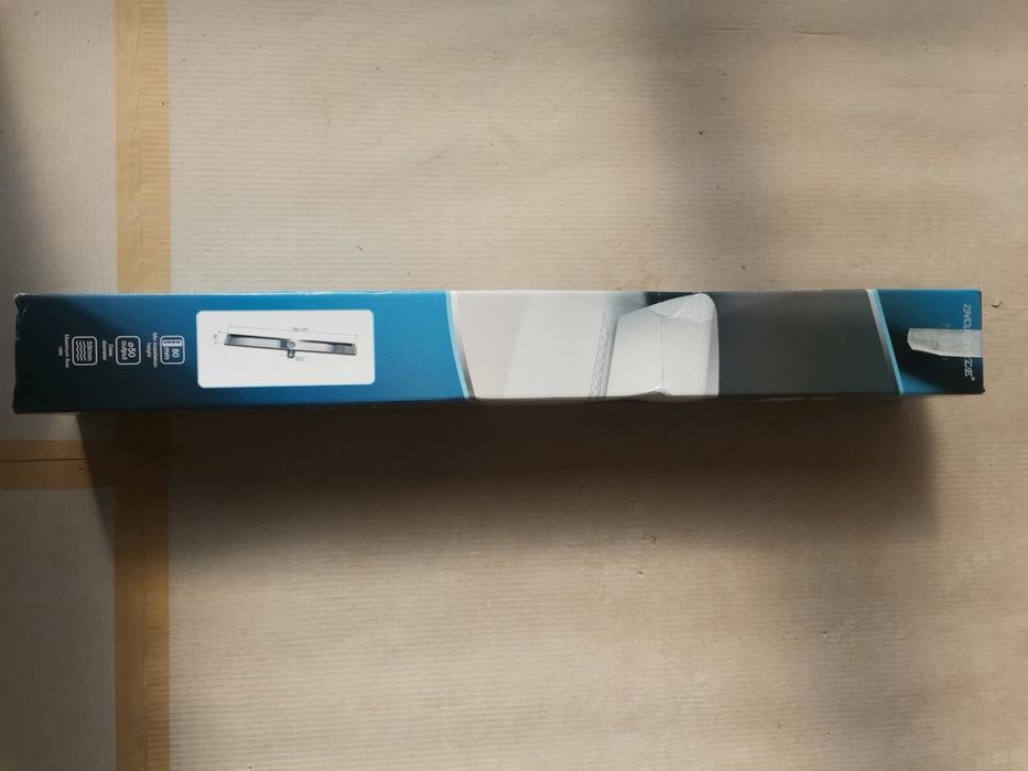 Лентов сифон за баня от неръждаема стомана 785 mm