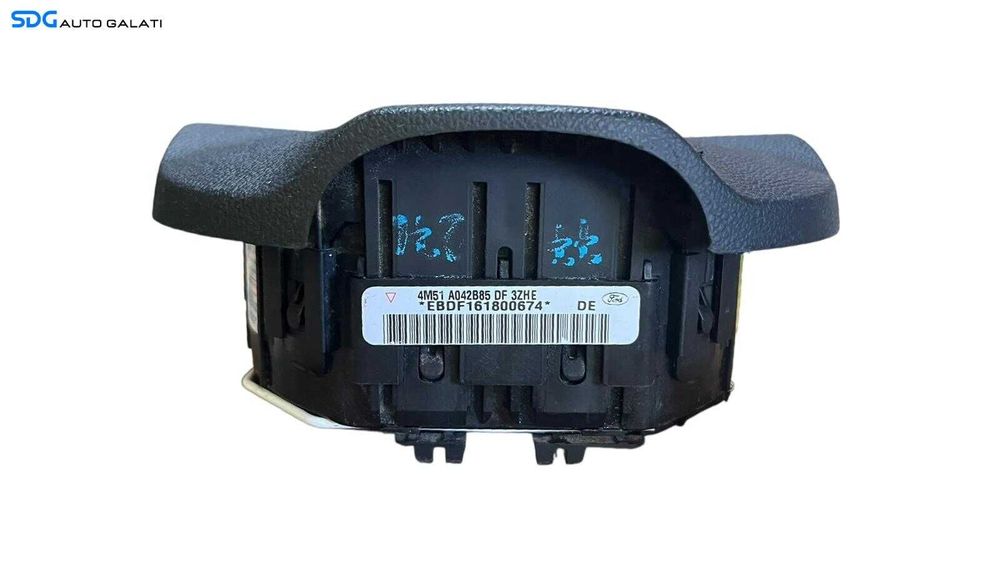 Airbag Volan Sofer in 3 Spite Ford Focus 2 2004 - 2010 Cod 4M51-A042B85-DF [LC1356]