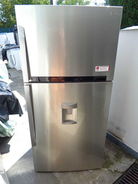 frigider cu congelator LG inox