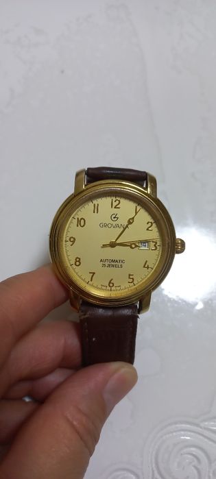 Швейцарские часы  GROVANA муж.