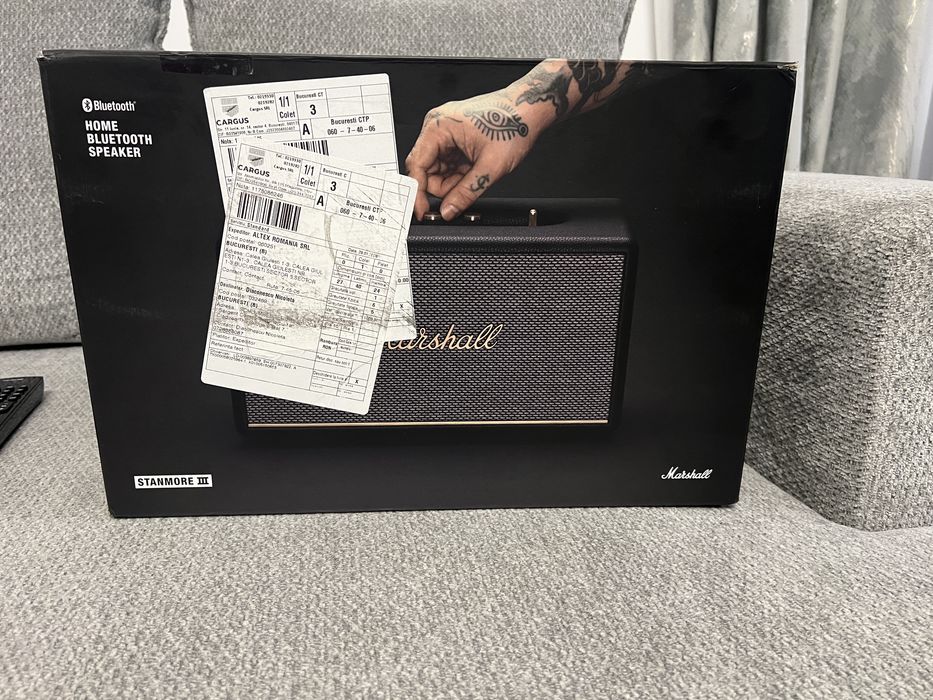 Boxa noua  Bluetooth Marshall Stanmore III PRET FIX