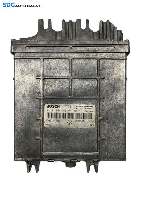 ECU Calculator Motor Bosch Renault Laguna 1 1.9 TDI 1997 - 2001 Cod 0281001766 7700114354 [L6574]