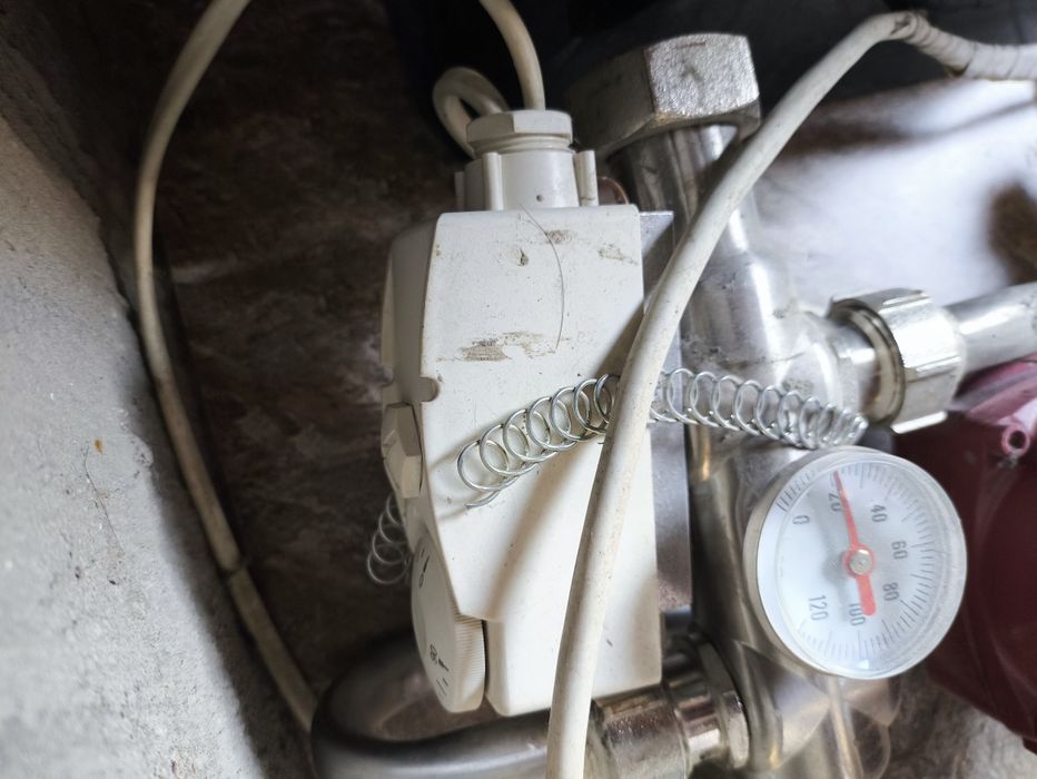 Узел подмеса на теплый пол