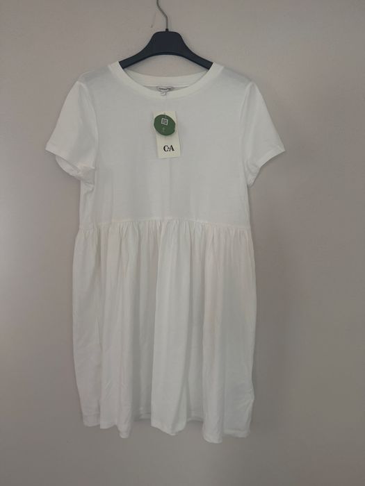 Rochie plaja alba
