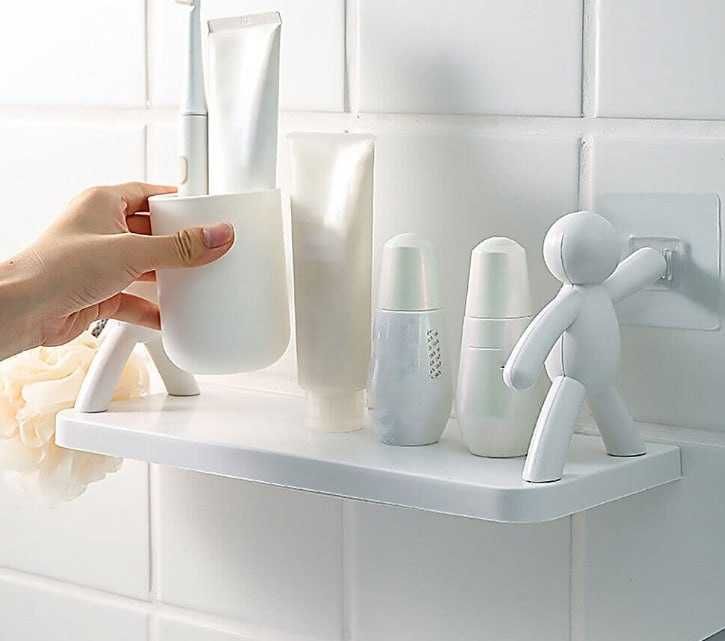 Настенная полка для ванной и кухни pp46