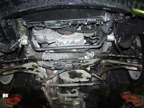 Метална кора под двигател BMW Seria 3 E46 1998г – 2005г бензин