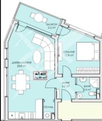 Продава се Двустаен апартамент в с. Равда, Област Бургас - 76 кв.м за 1511 €/кв.м - Снимка #1