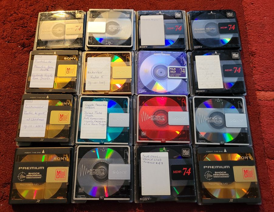 Mini discuri Sony Fuji