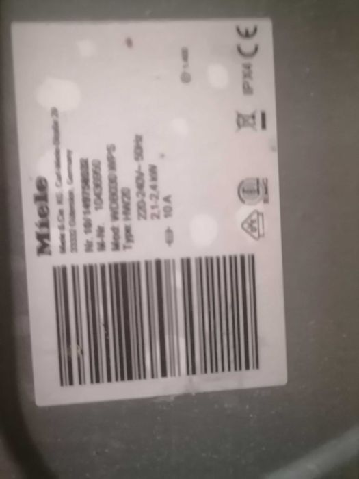Пералня Miele W1 Classic Eco