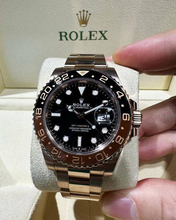 Rolex Gmt - master ll roze