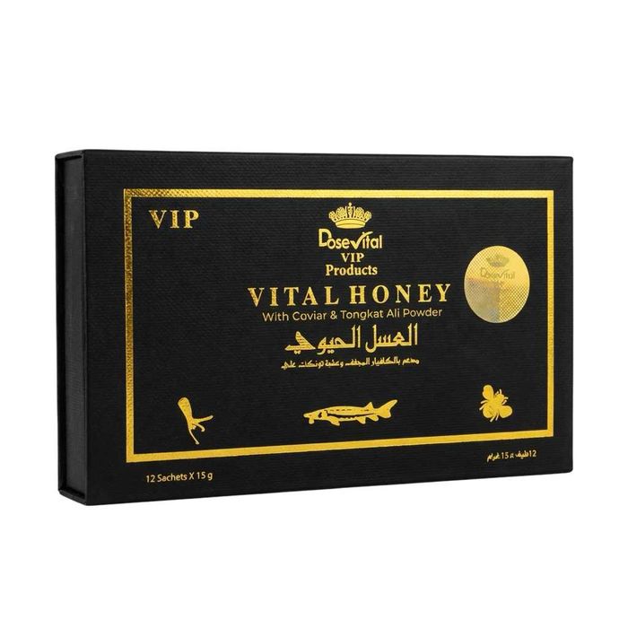 Miere Afrodisiacă Vital Honey VIP – 12 x 15 g plicuri