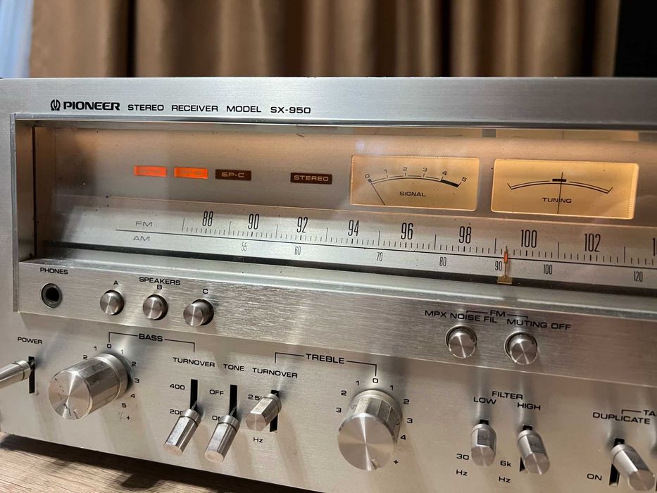 Pioneer SX-950 Stereo Reciver vintage, uzina vintage, pt pasionati