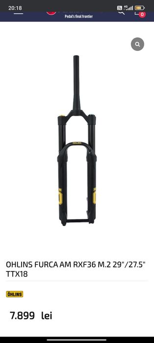 Furca ohlins rxf 36 m.2 2025