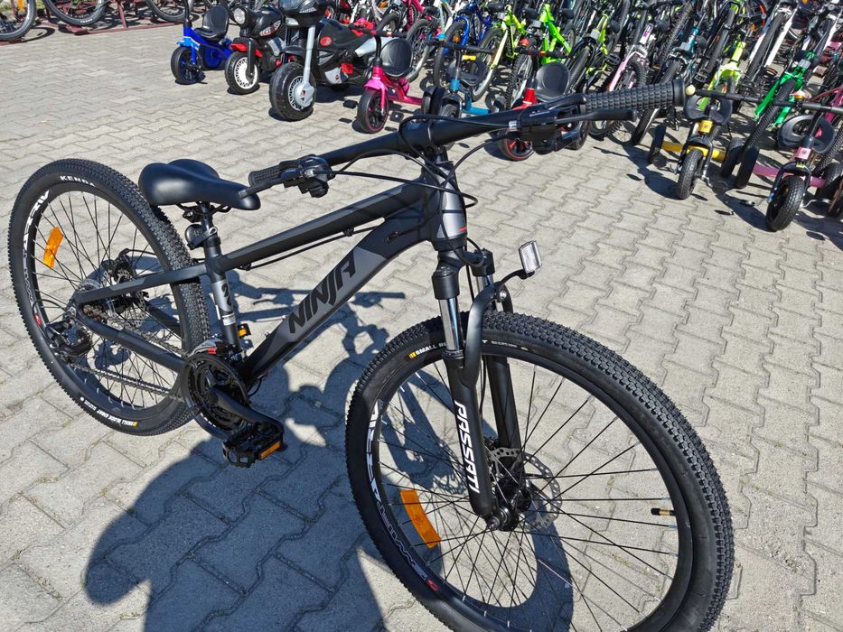 BG Алуминиев велосипед 26" NINJA черен