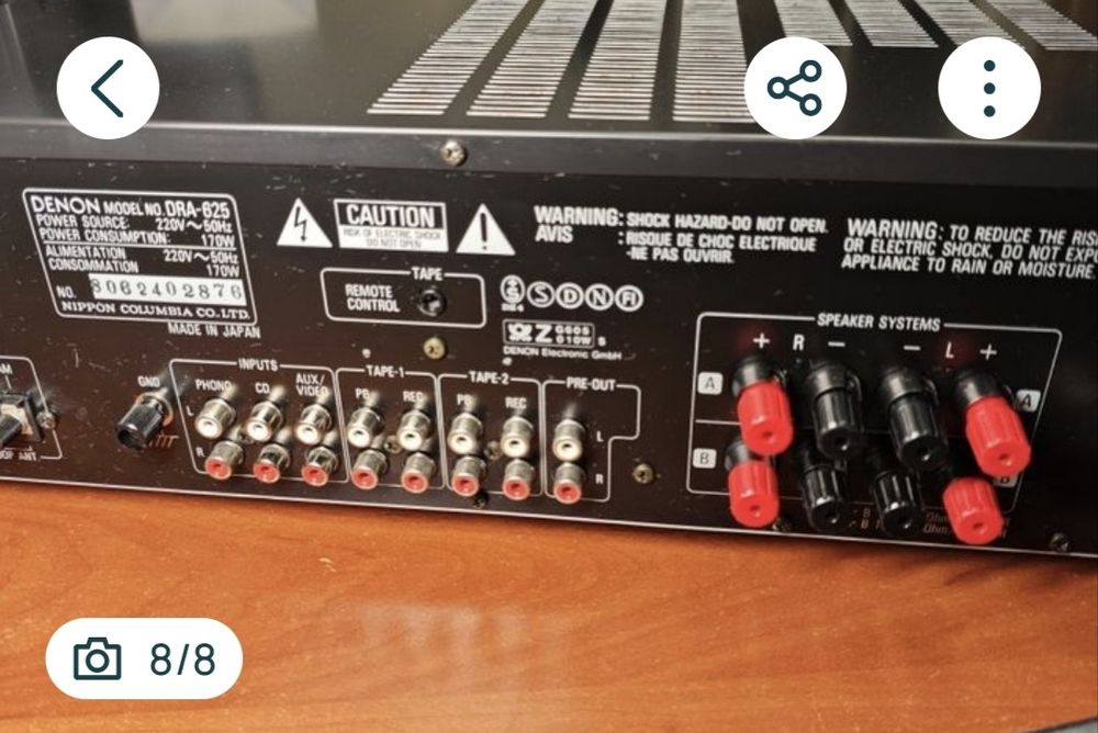 Amplificator Denon DRA 625