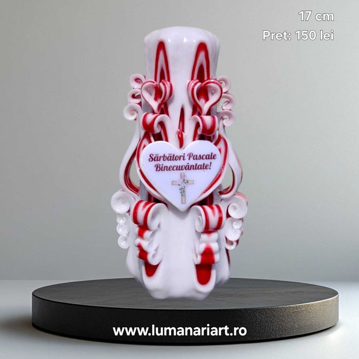 Lumanari sculptate manual – decorative, cadou, eveniment