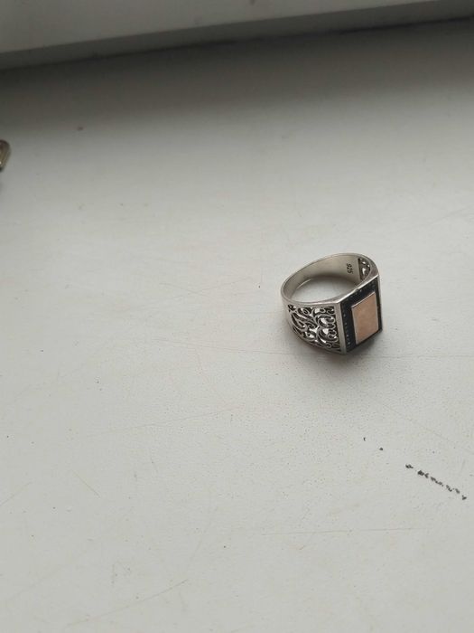 Печатка серебро, часы