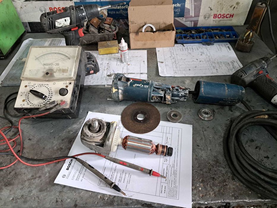 Reparatii scule electrice Bosch,Metabo,Makita,etc!